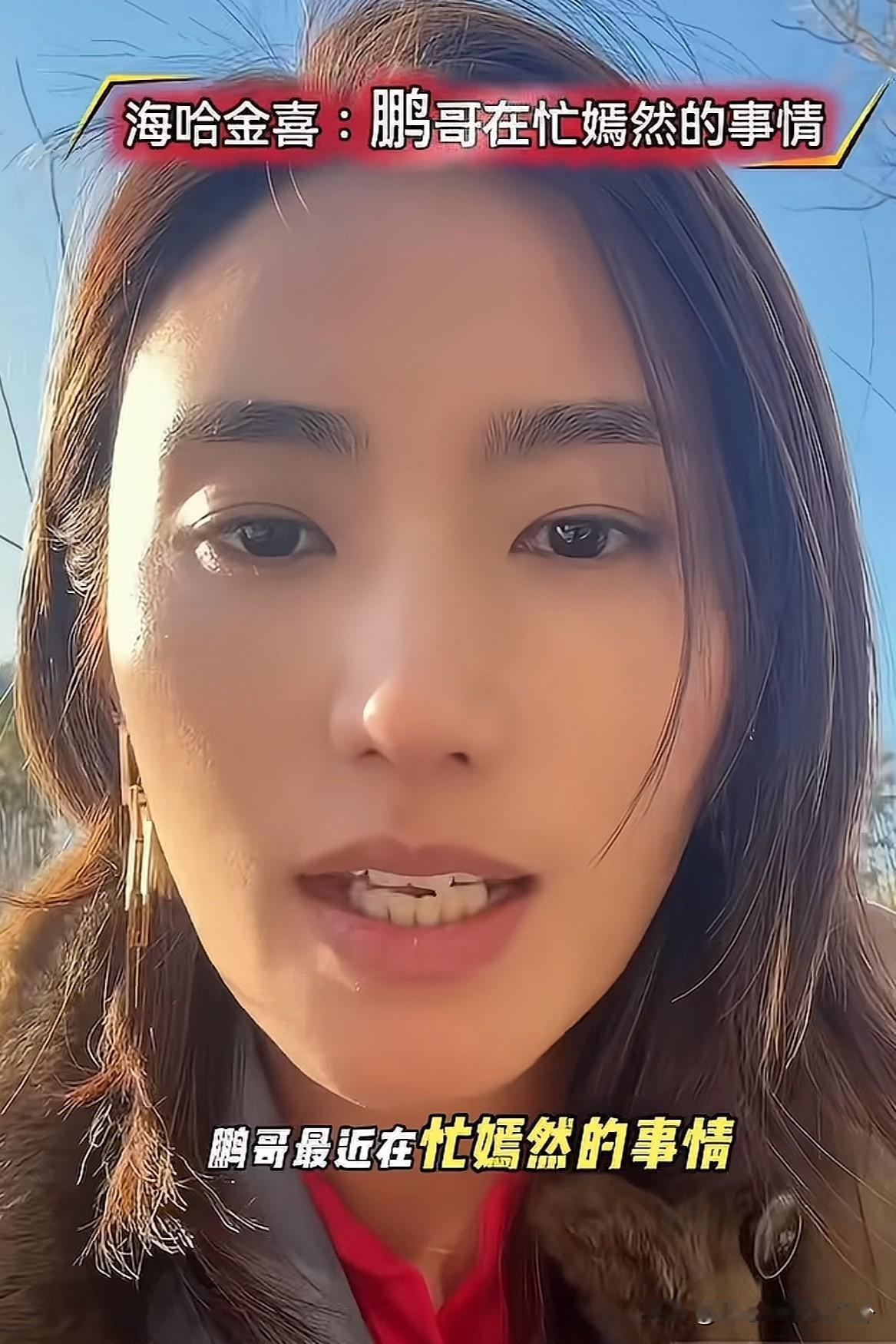 海哈金喜透露，李亚鹏没有直播的原因。

原来他在忙嫣然基金的事情，等忙完了就会继