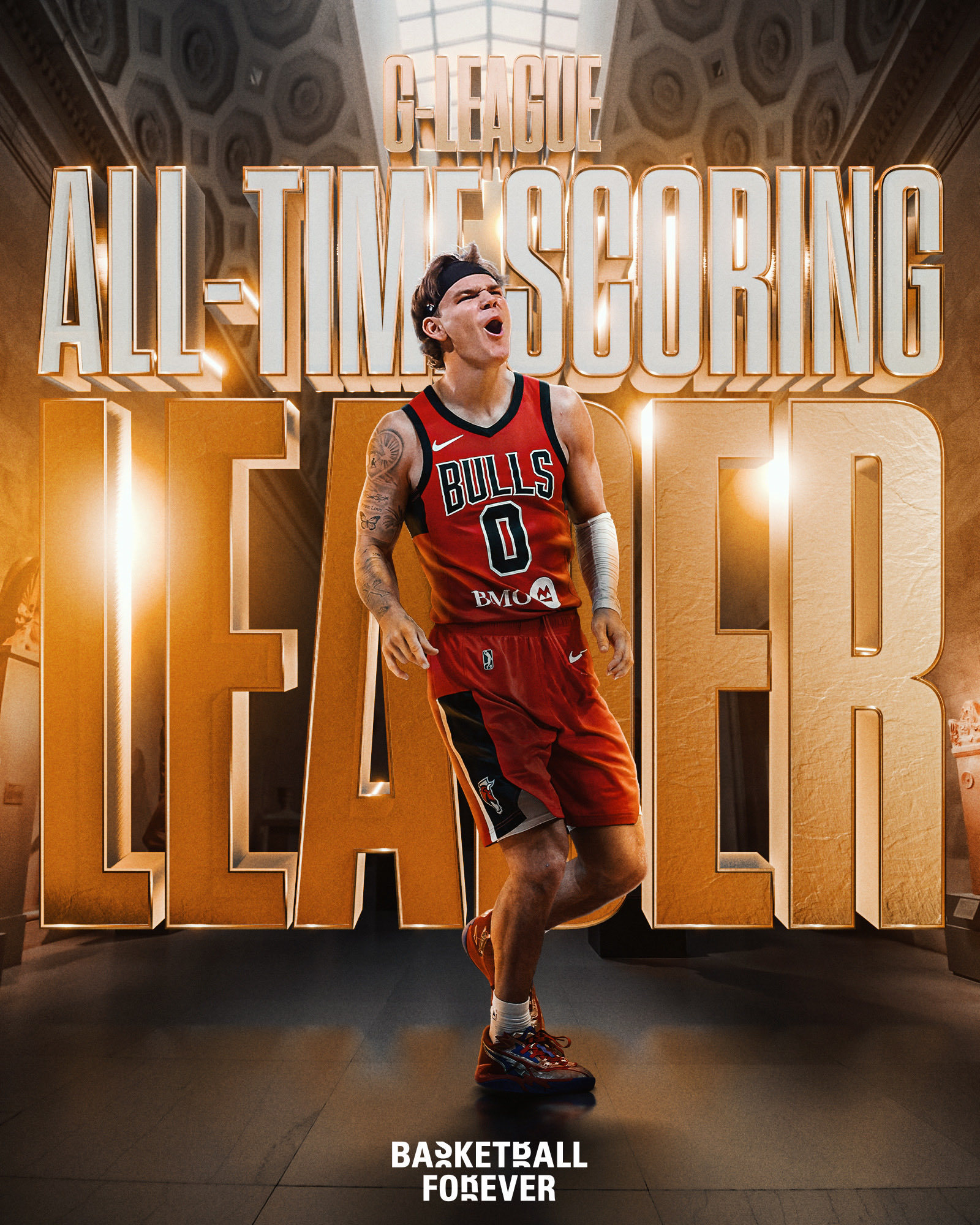 创造历史，三届NBA扣篮王麦克朗成为NBA发展联盟得分王。NBA