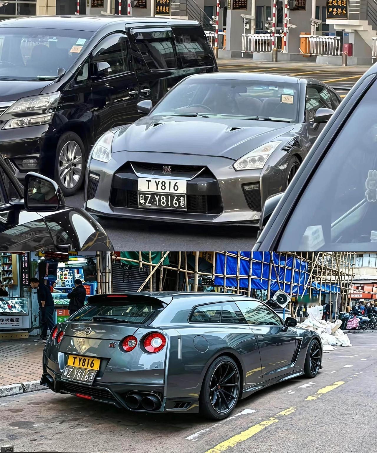 头次见gtr猎装版，太帅了😍😍日产gtr gtr 战神gtr 跑车