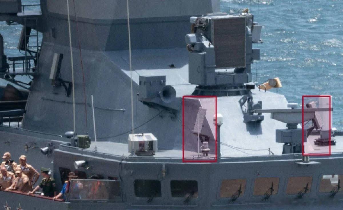 俄羅斯升級軍艦防禦能力　開始部署反無人機電子戰系統俄羅斯海軍開始在大型軍艦上安裝