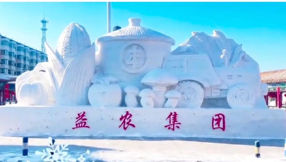 双城冰雕雪雕盛装登场