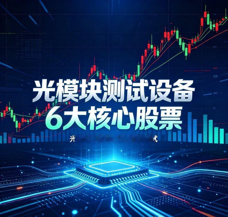 光模块测试设备6大核心股票1. 联讯仪器（688808）高端光测仪器总龙头。全球
