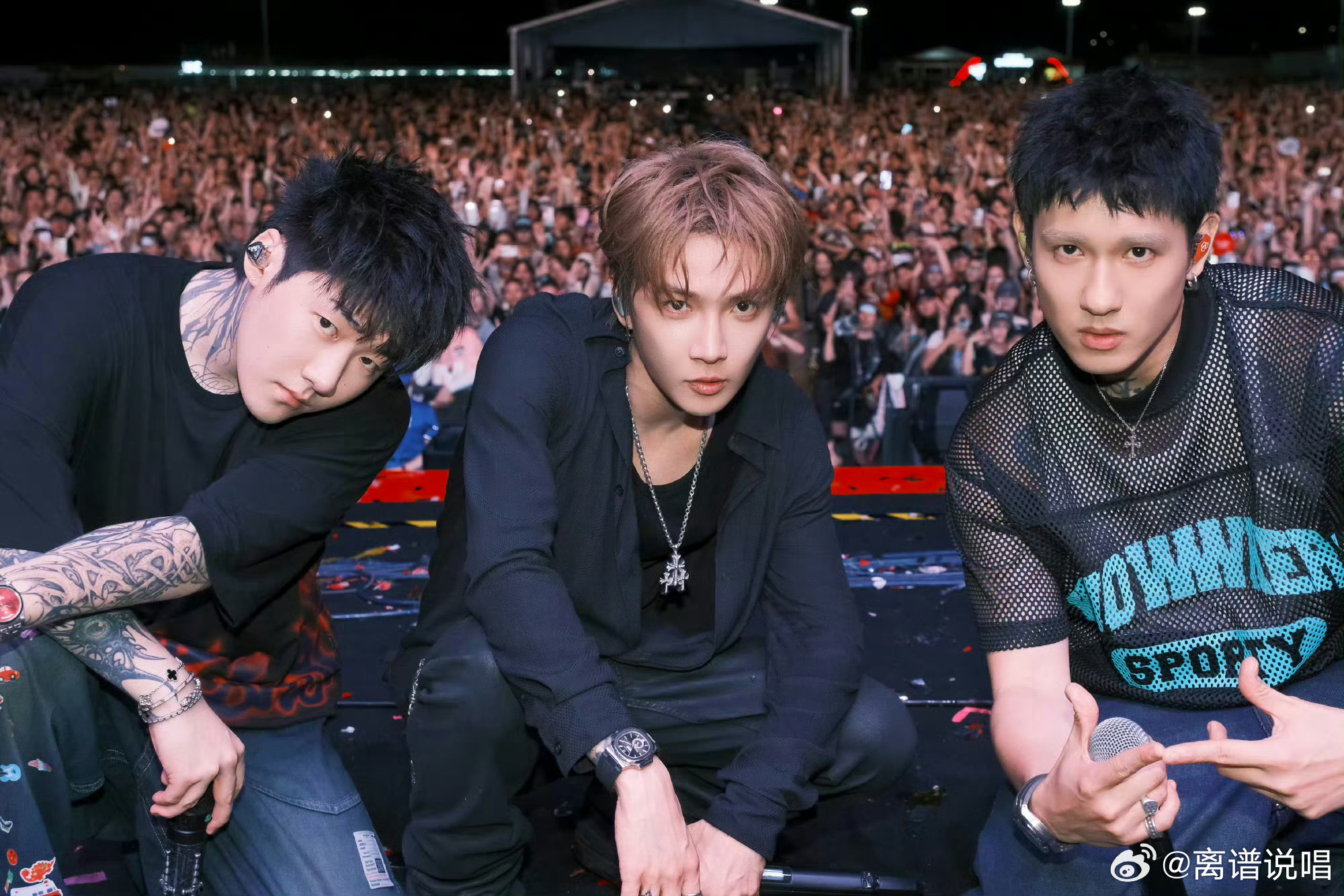 帅哥集合！Capper、TT、GALI演出合体！🔥说唱巅峰对决2026