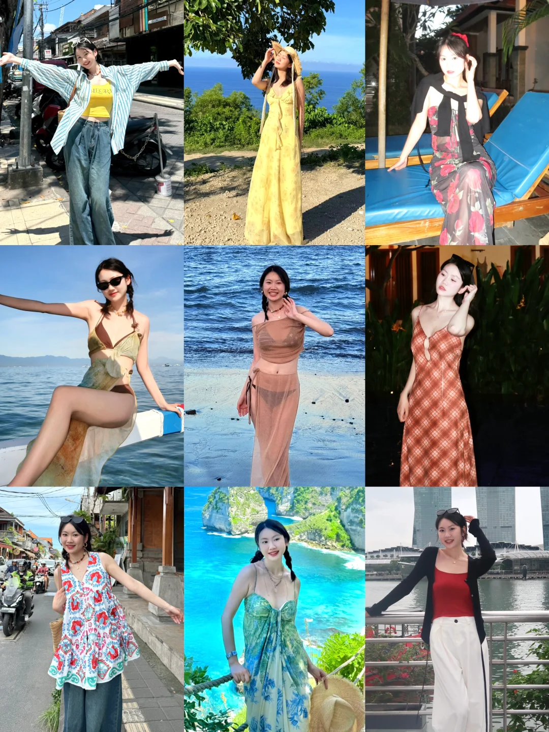 171/52 | 巴厘岛一周穿搭来咯～