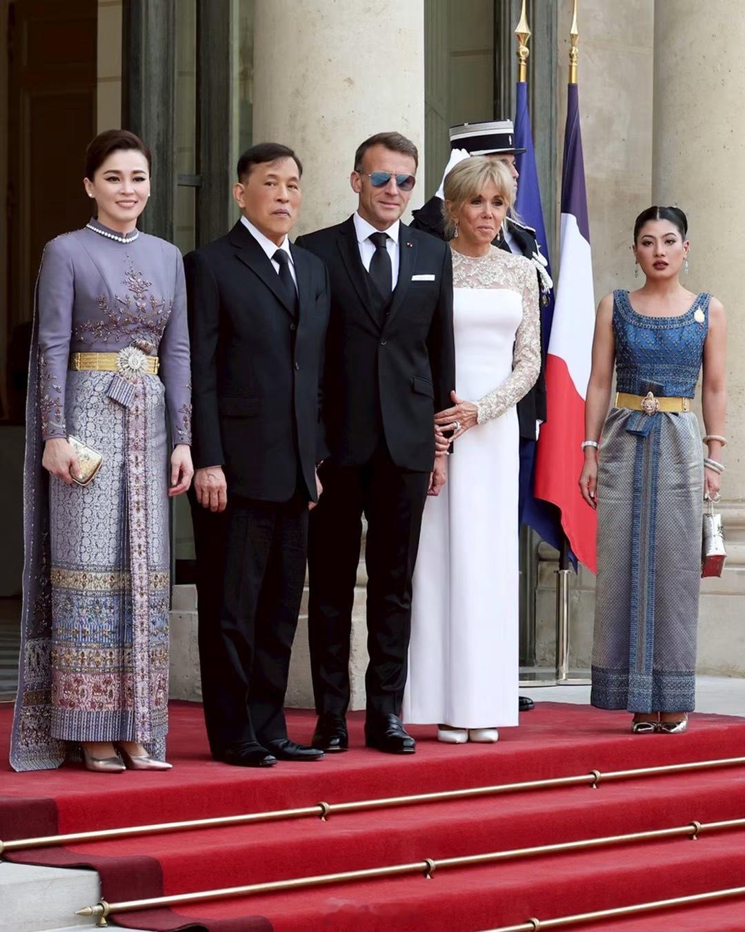 66年来首次！泰国王室访问法国，马克龙高规格接待🇹🇭🇫🇷 