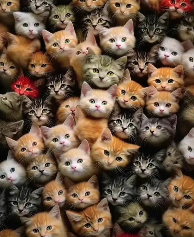 猫咪搞笑图片合集[可爱]
