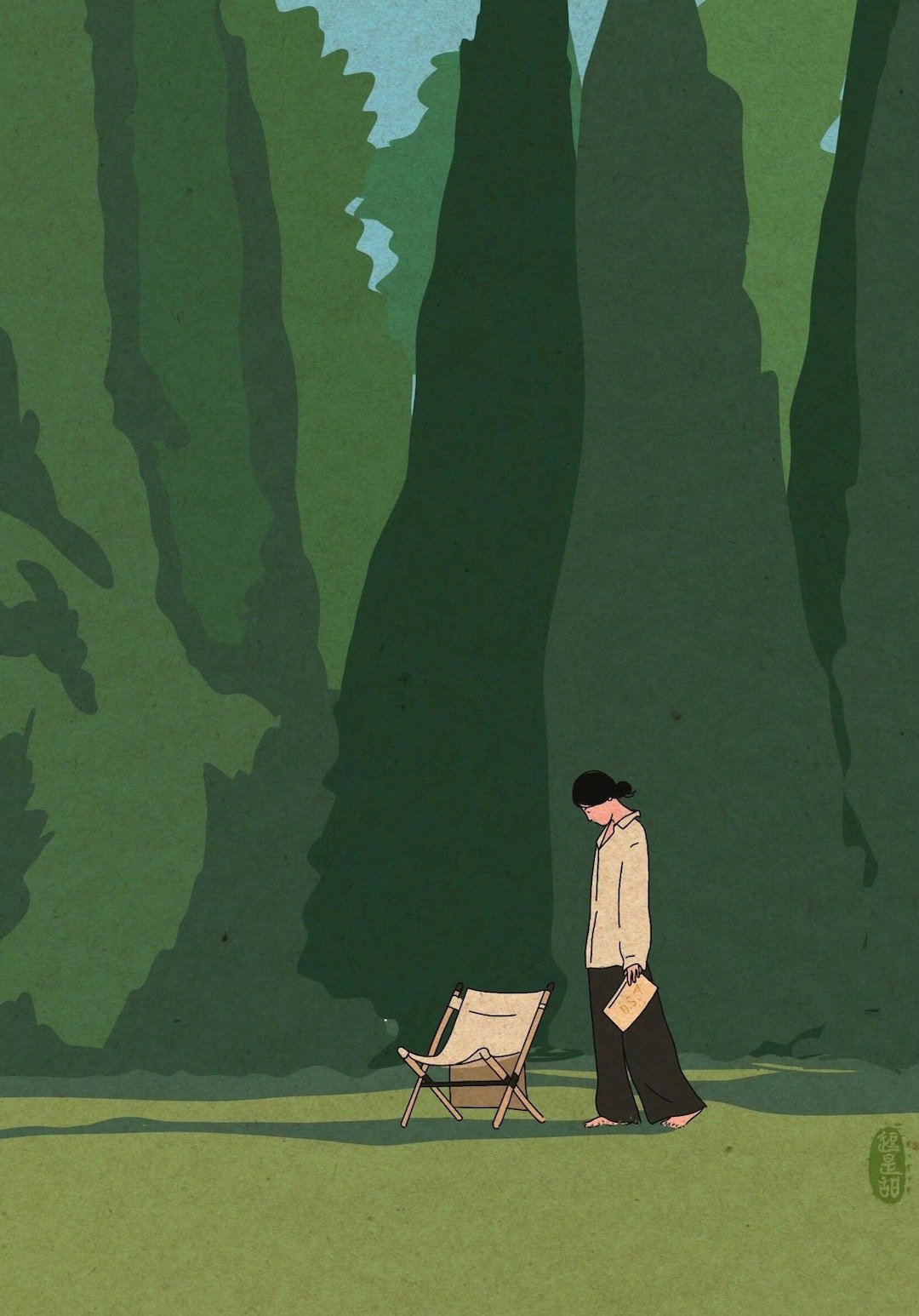 与其热闹着引人夺目，步步紧逼，不如趋向做一个人群之中真实自然的人，不张扬，不虚饰