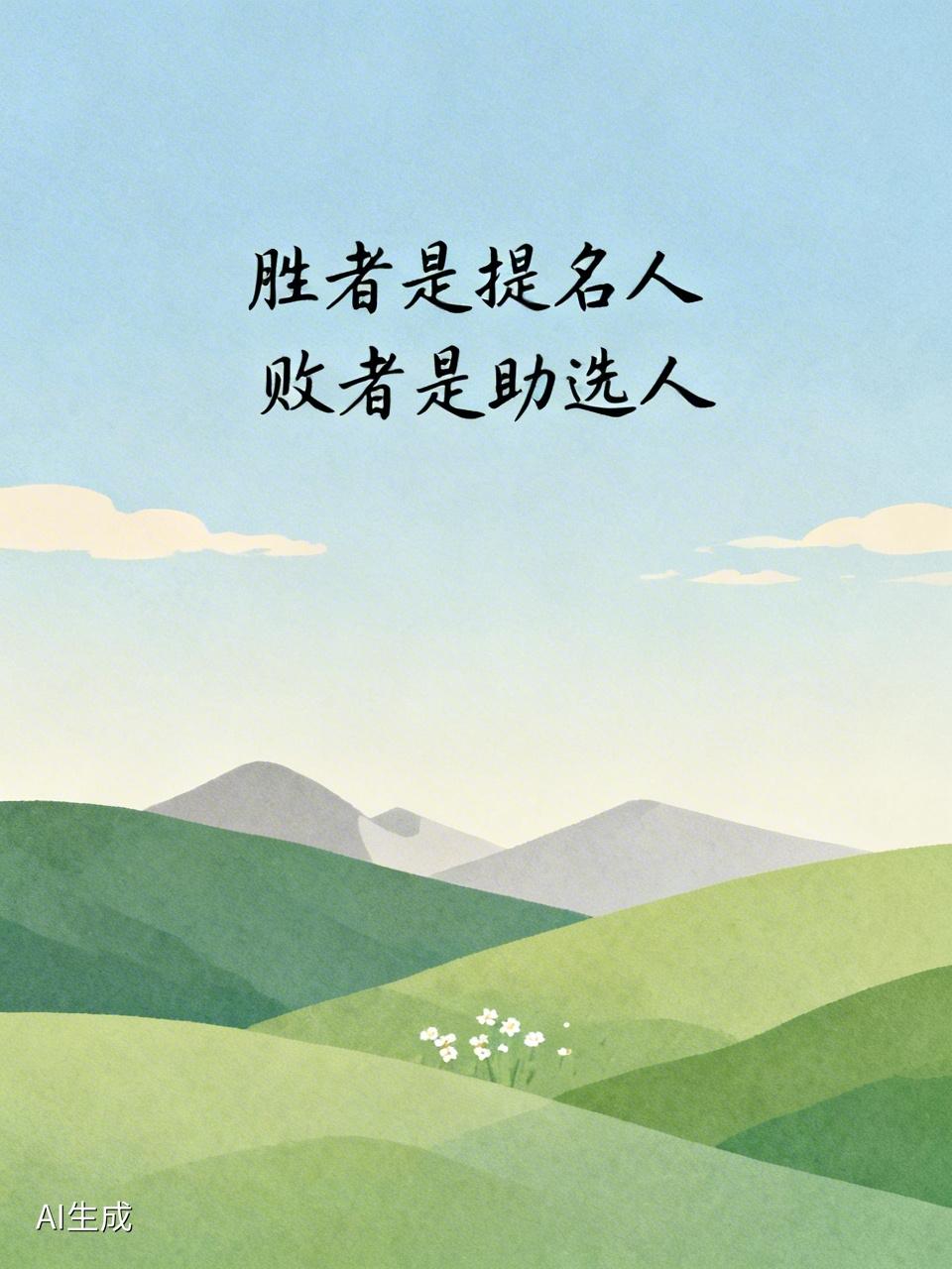 今天国民党台中市长人选揭晓。江启臣以压倒性的优势胜出杨琼璎，确定了江启臣代表国民