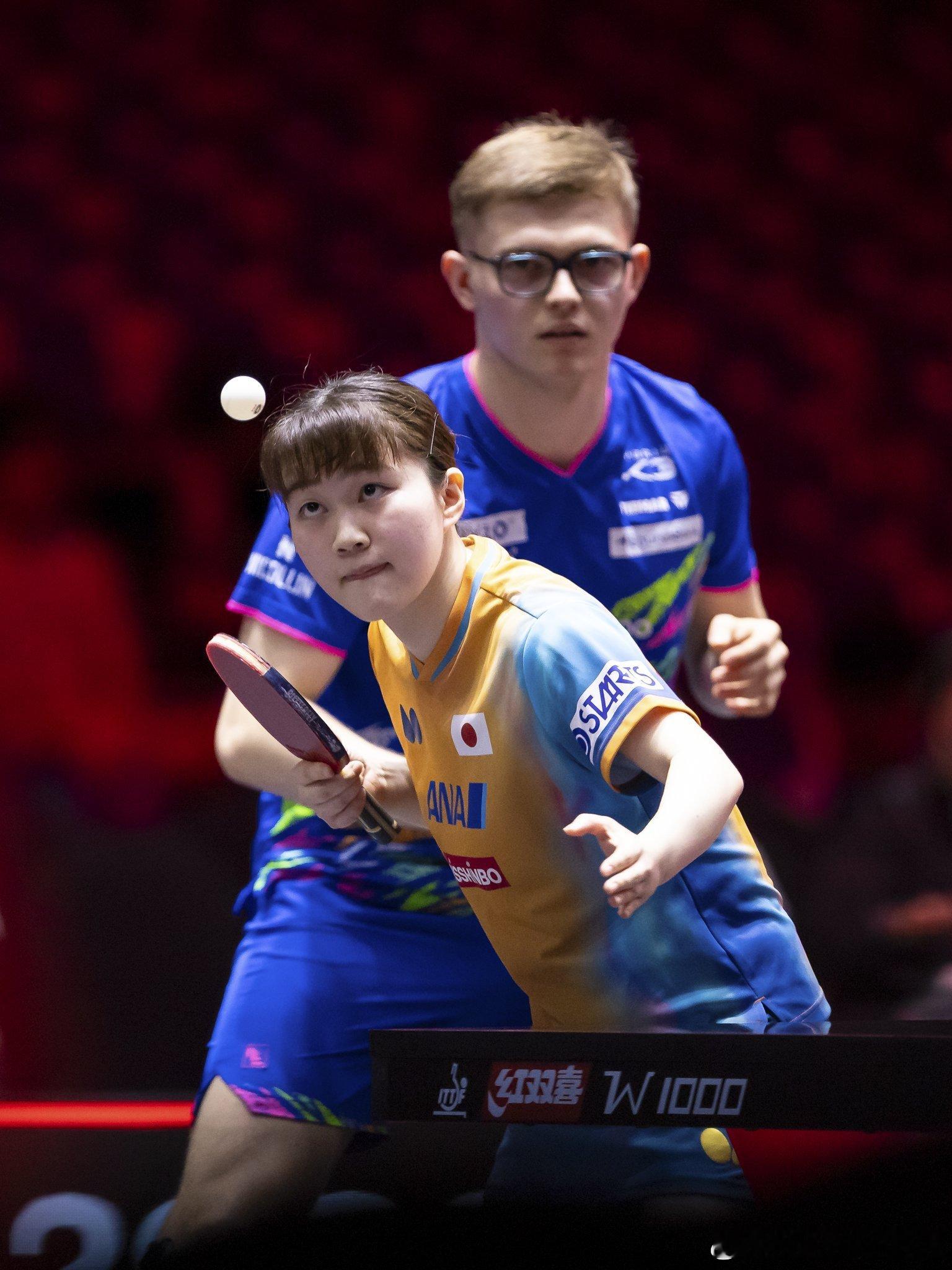 WTT新加坡大满贯2026 头号种子申裕斌/林钟勋险胜大藤沙月/勒布伦，先丢两局