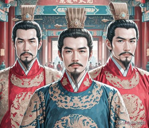 公元617年，隋朝大厦将倾，李渊在太原起兵反隋。这一年，他的三个嫡子分工明确：长