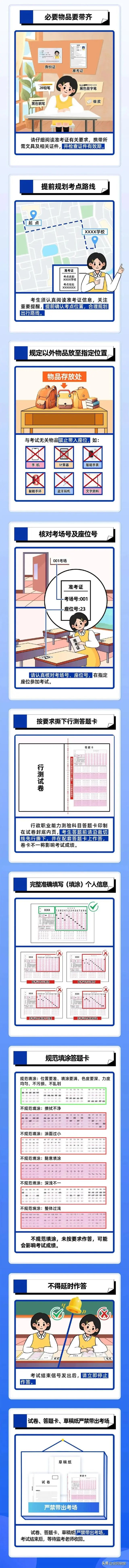 国考 ，祝大家顺顺利利，注意事项↓• 准备证件和物品：携带本人有效居民身份证和准