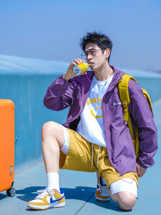 🌈夏日色彩搭配｜“少年感”多巴胺穿搭！💜💦