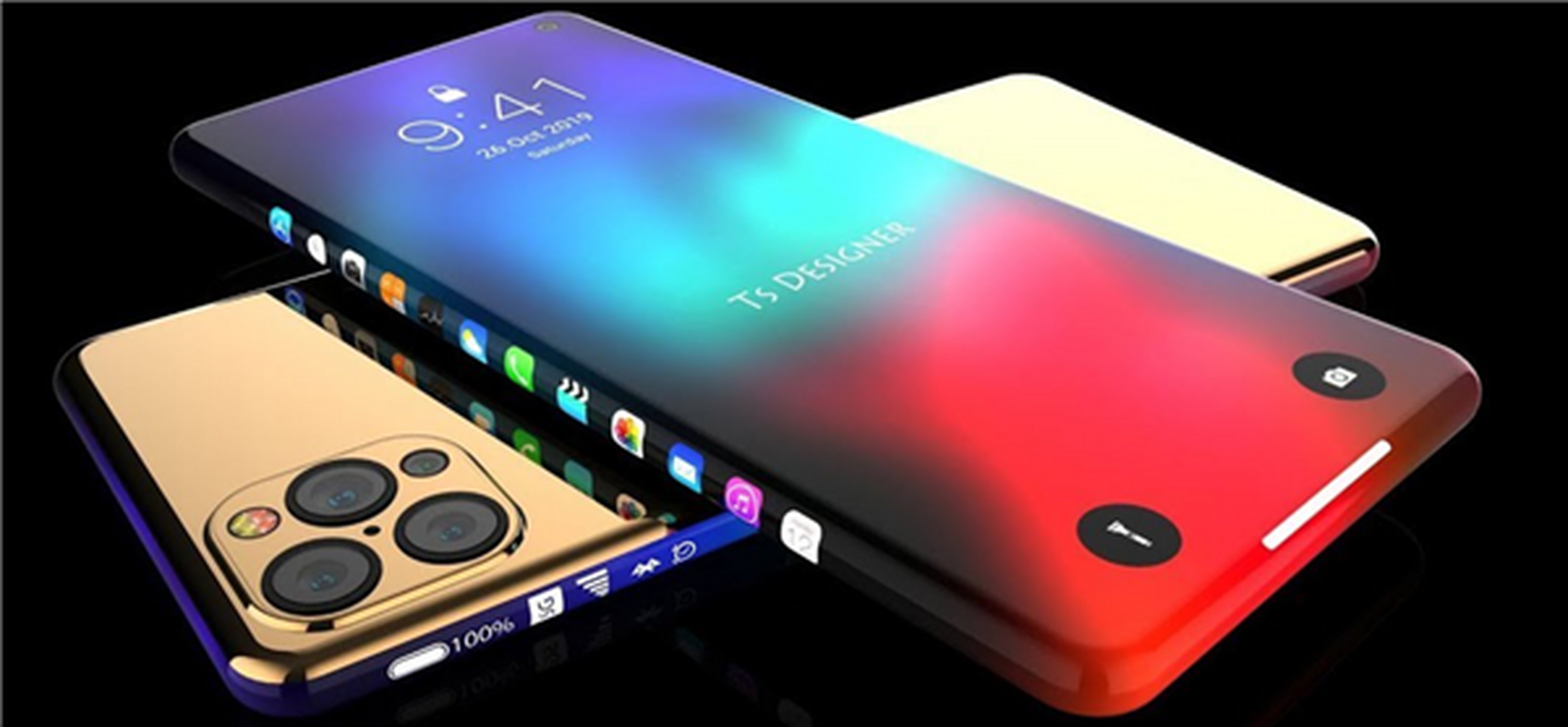 iPhone18零边框目标或落空  如果做成这样的效果？还是挺惊艳的~[哈哈]谁