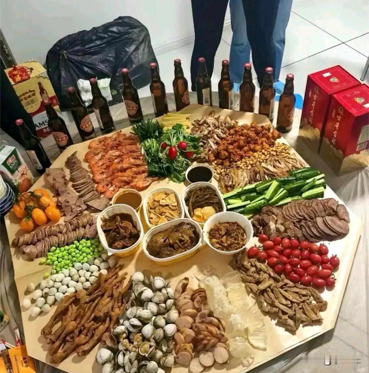 安排六个兄弟来家里吃饭，准备这些够吗？