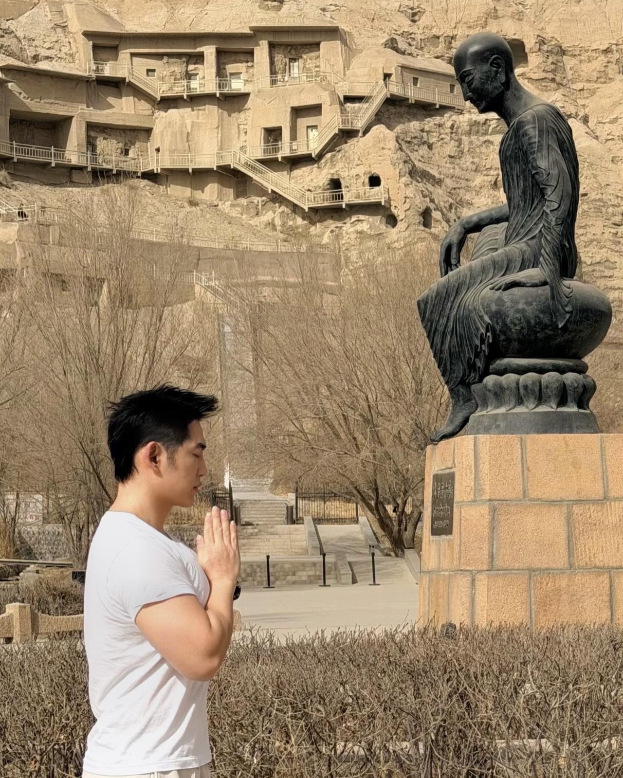 因为春晚《丝路古韵》，重返克孜尔石窟

今年春晚看《丝路古韵》时，我一下就认出了