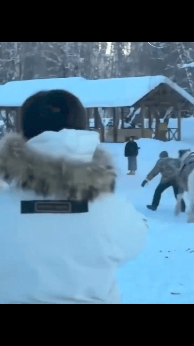 太吓人了，
原来被马拖着走是这个样子，

马还会因为害怕，想甩开负担，用后蹄子使
