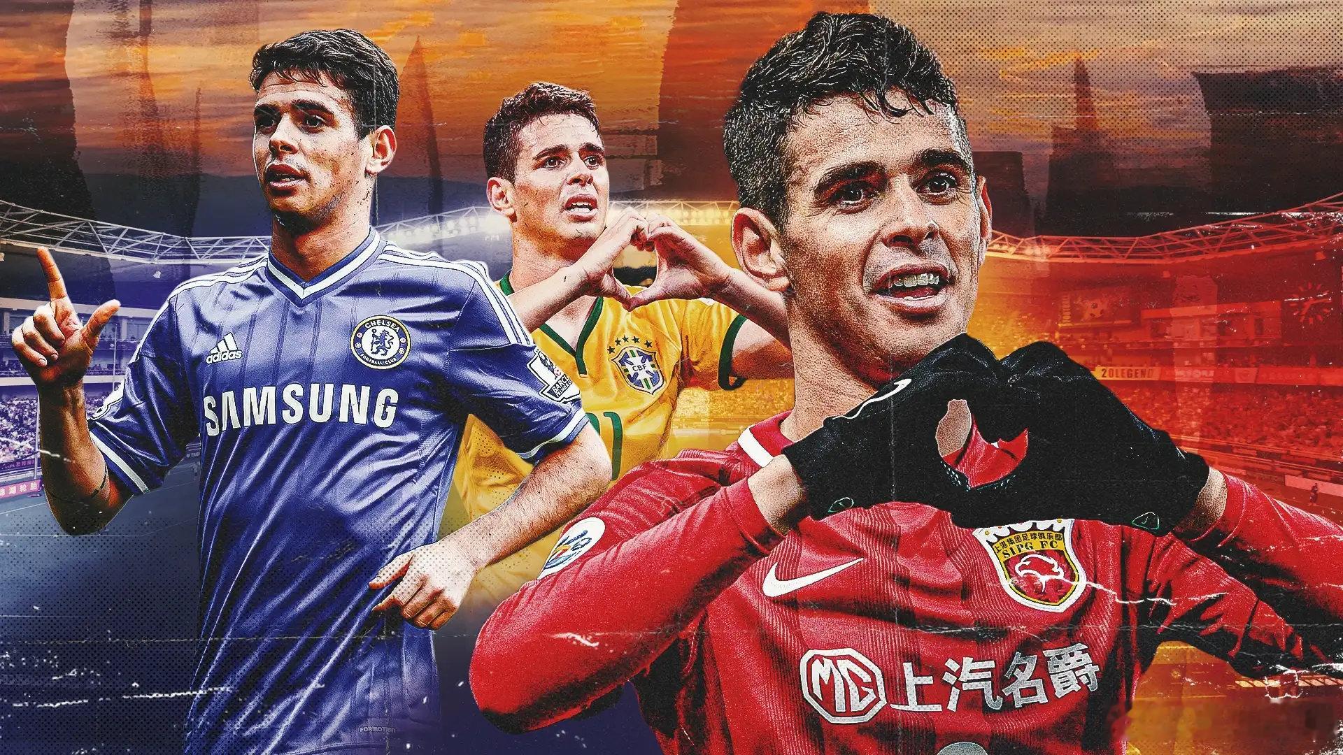 【中超最好的外援之一】ESPN：34岁的圣保罗中场奥斯卡在两个月前的CT常规检查