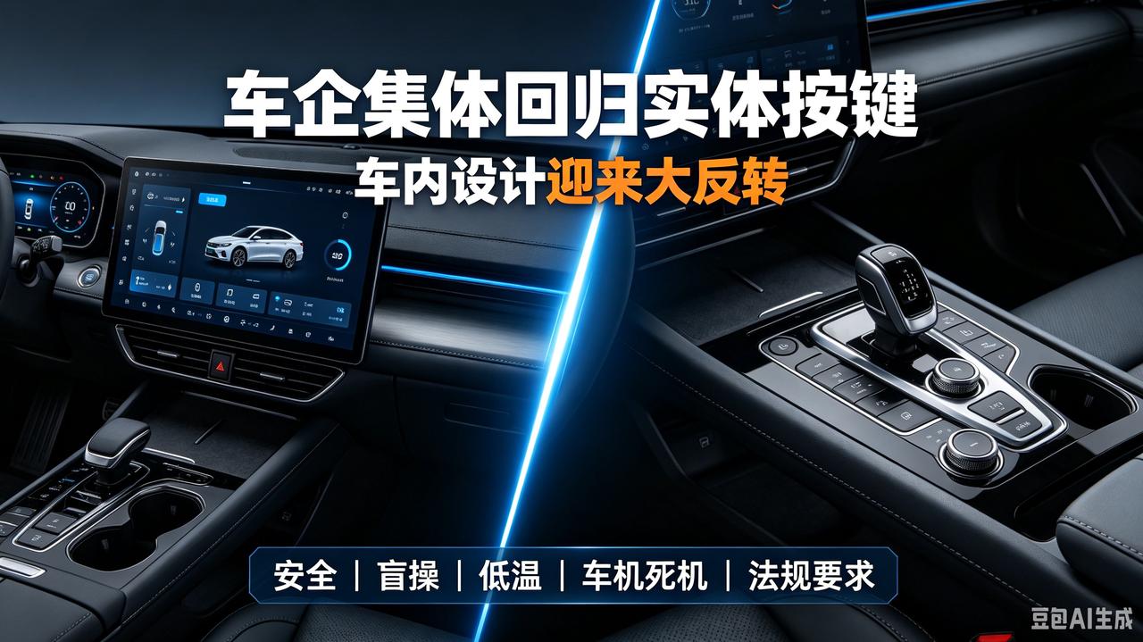 风向彻底反转！全球车企集体回归实体按键，这根本不是开倒车

短短几年，汽车内饰经