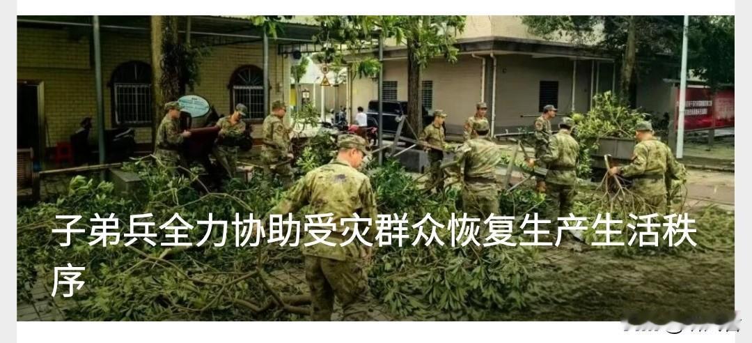 【硬核救援！台风过境后军民72小时打通“生命通道”，这些数据看哭广东人】

台风