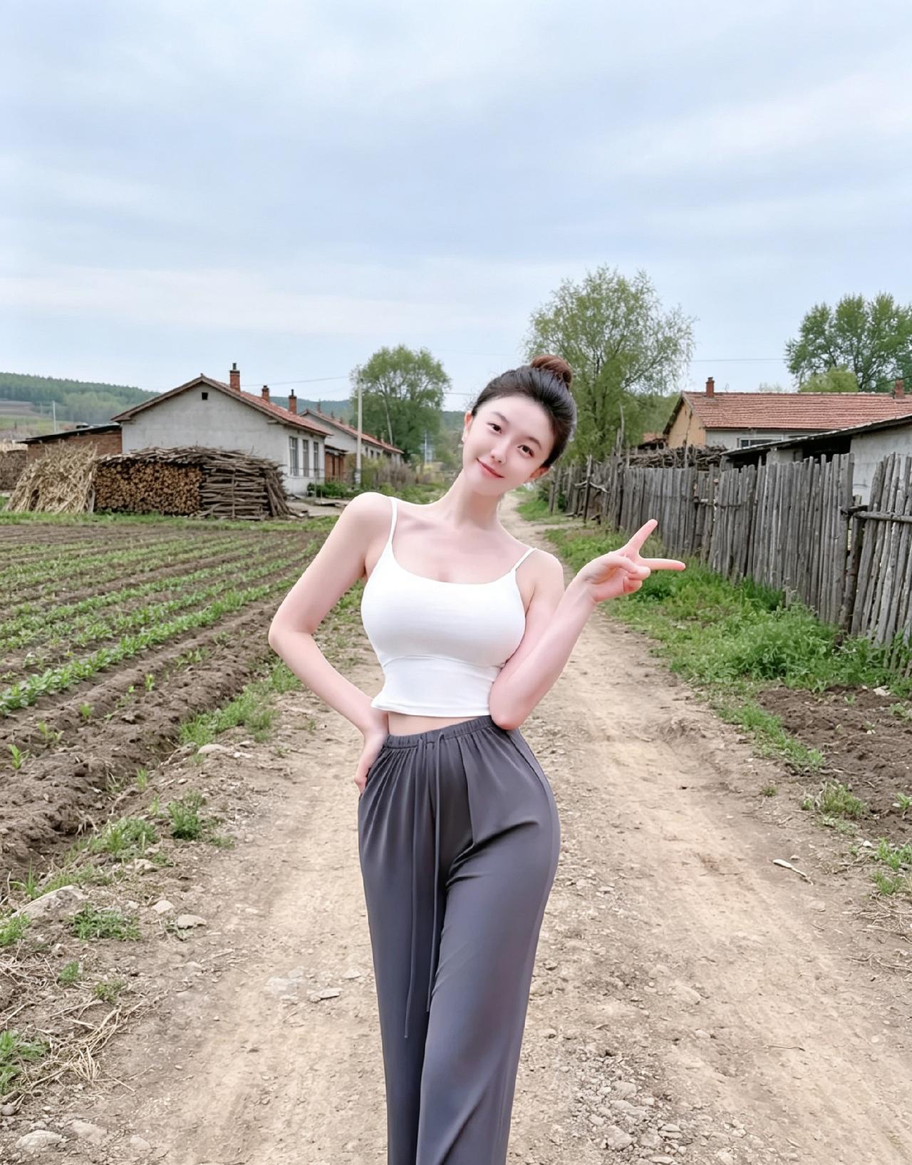 这样的农村女孩，找对象应该不难吧？