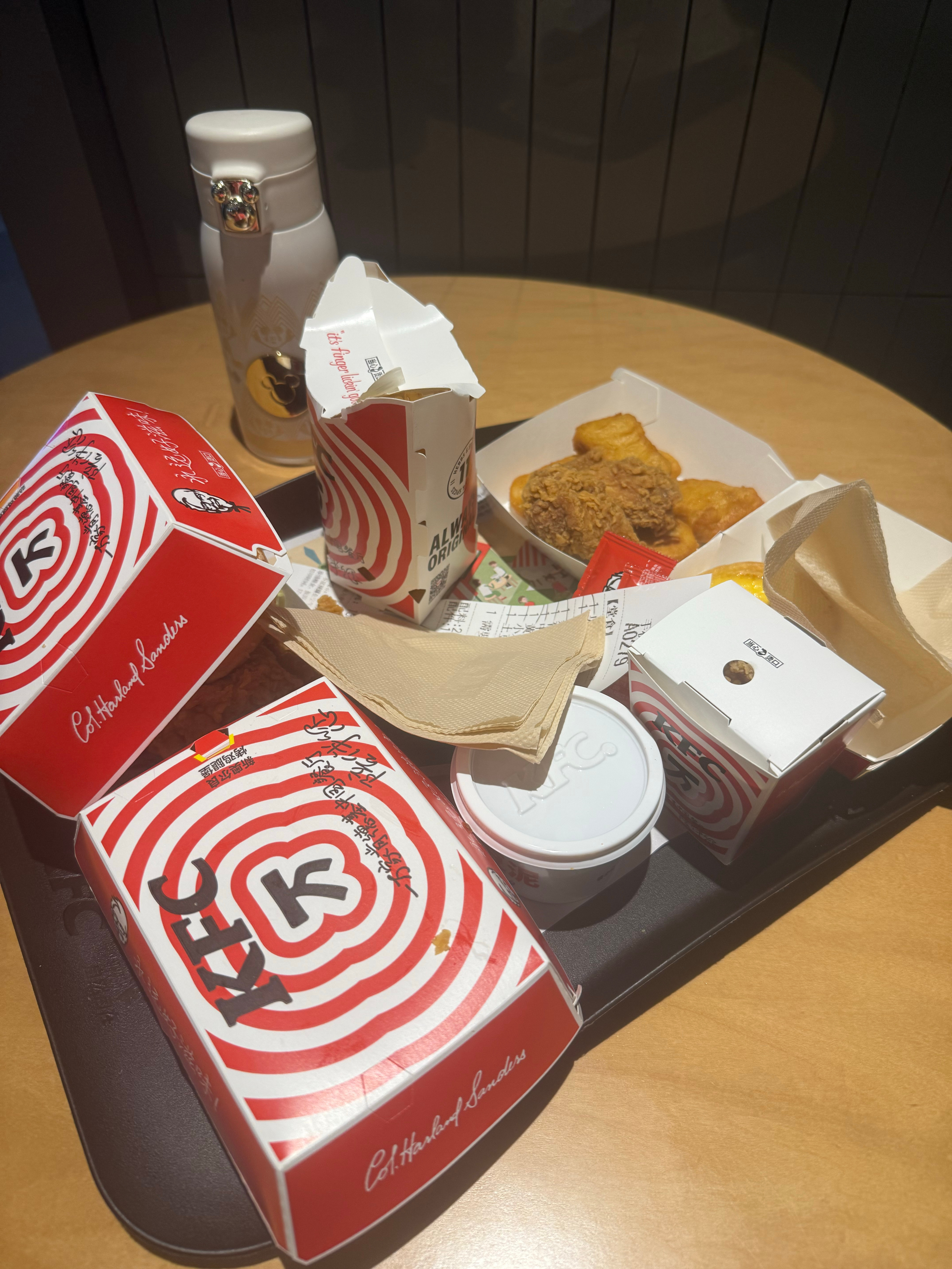 肯德基现在是穷鬼套餐吧，这点东西59[doge] ​​​