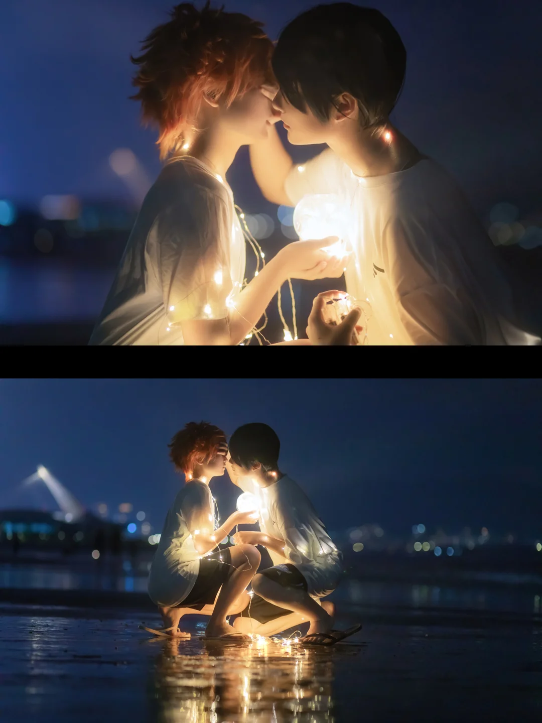 影山和日向永不落幕的夏夜🌠影日cos