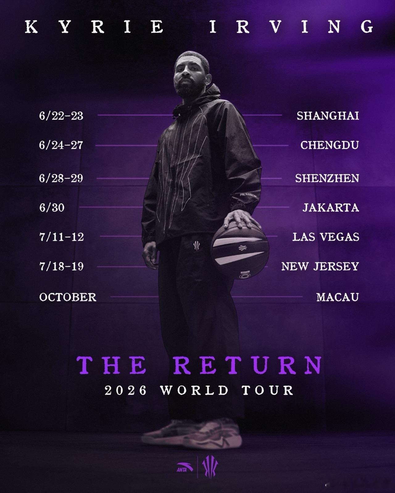 MFFL 欧文公布今年THE RETURN世界巡回活动。其中有上海、成都、深圳、