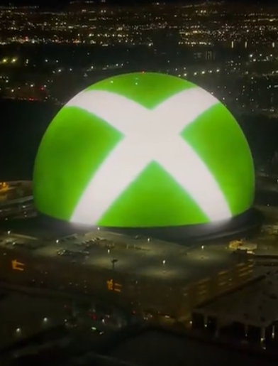 微软 Xbox 之后，索尼 PlayStation 也现身拉斯维加斯球形场馆