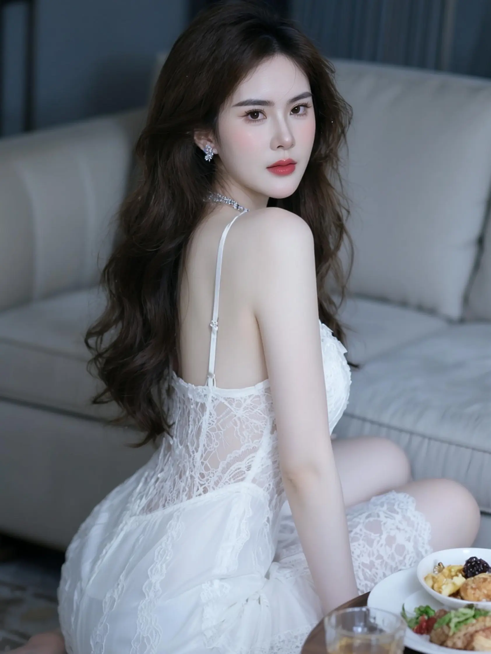 AI蕾丝氛围感写真 ai创作