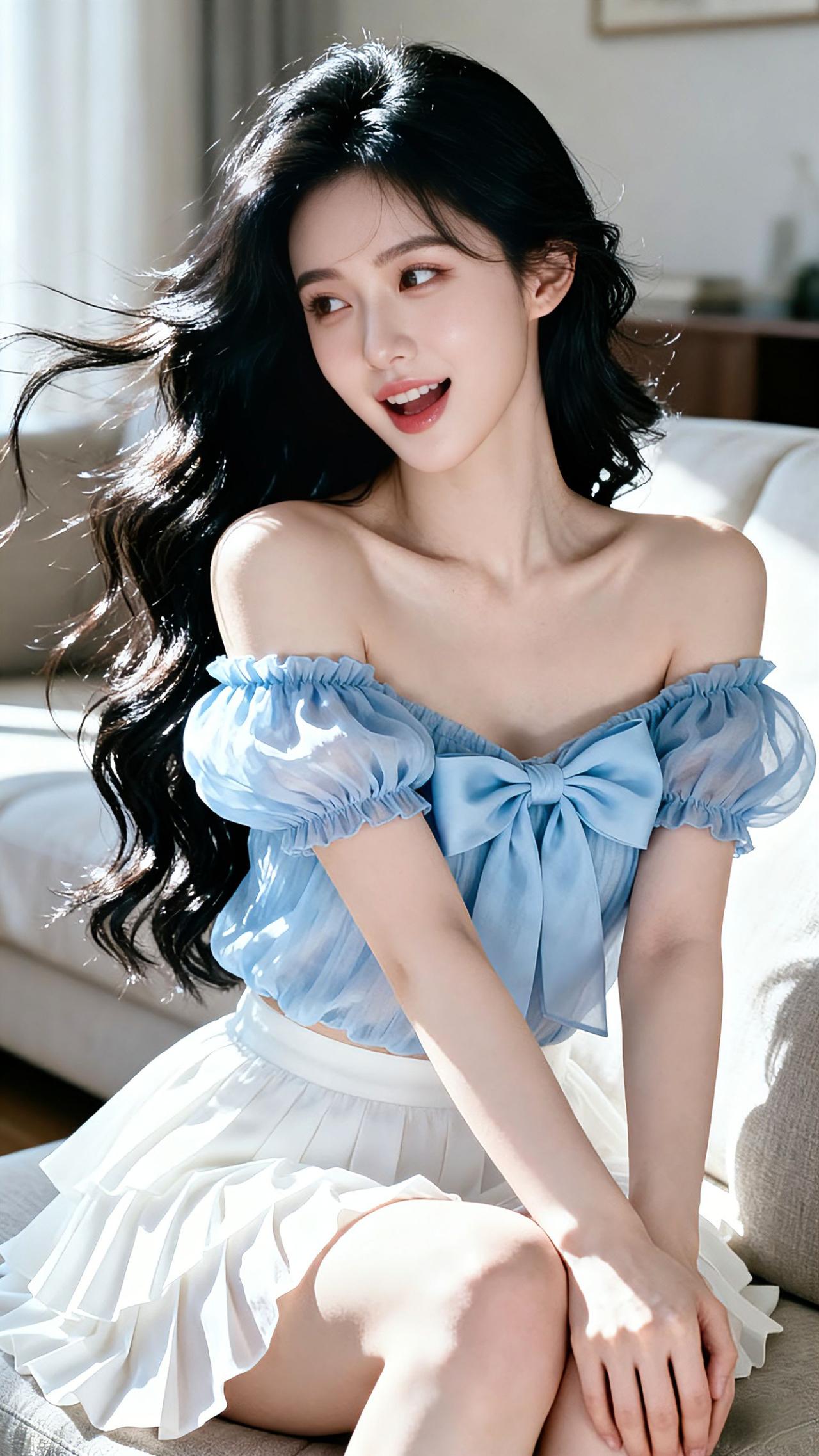 女生拍照姿势 甜美风 元气少女 清纯女神 温柔仙女裙