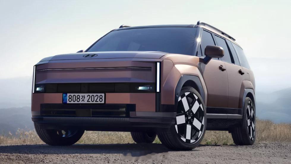 中期改款现代胜达渲染图 【新车渲染】中期改款现代胜达渲染图，大家觉得怎么样