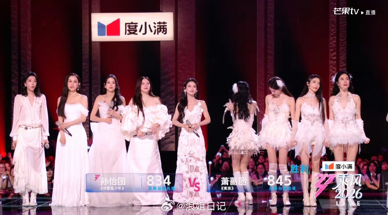 《你曾是少年》乘风值834《麦浪》乘风值845麦浪团全员安全，你曾是少年暂时全员
