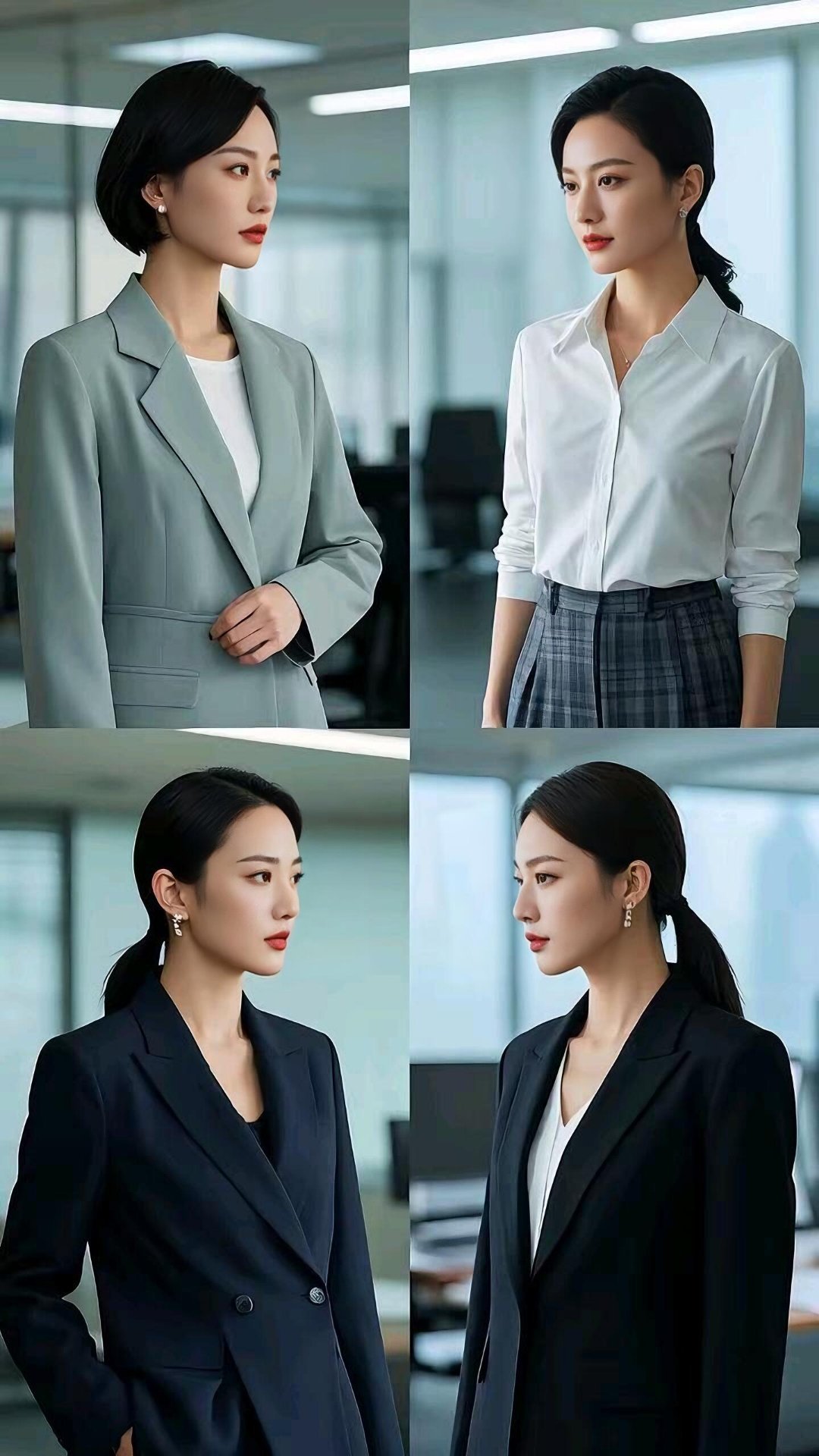 美发🌟职场女性发型指南｜干练气质一键Get，轻松拿捏专业感！🌟——发型选对，