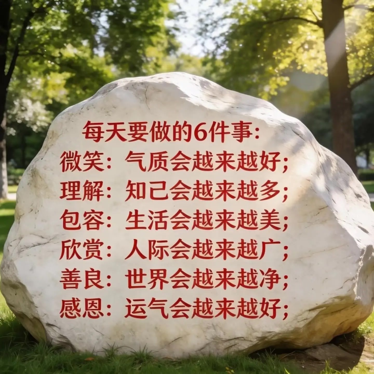 过去的是人生，当下的是生活，愿你余生安暖，不语悲伤，无论人生的道路如何难走，我们