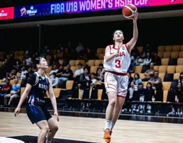 37分大胜韩国，中国U18女篮拿下亚洲杯铜牌，锁定U19世界杯门票