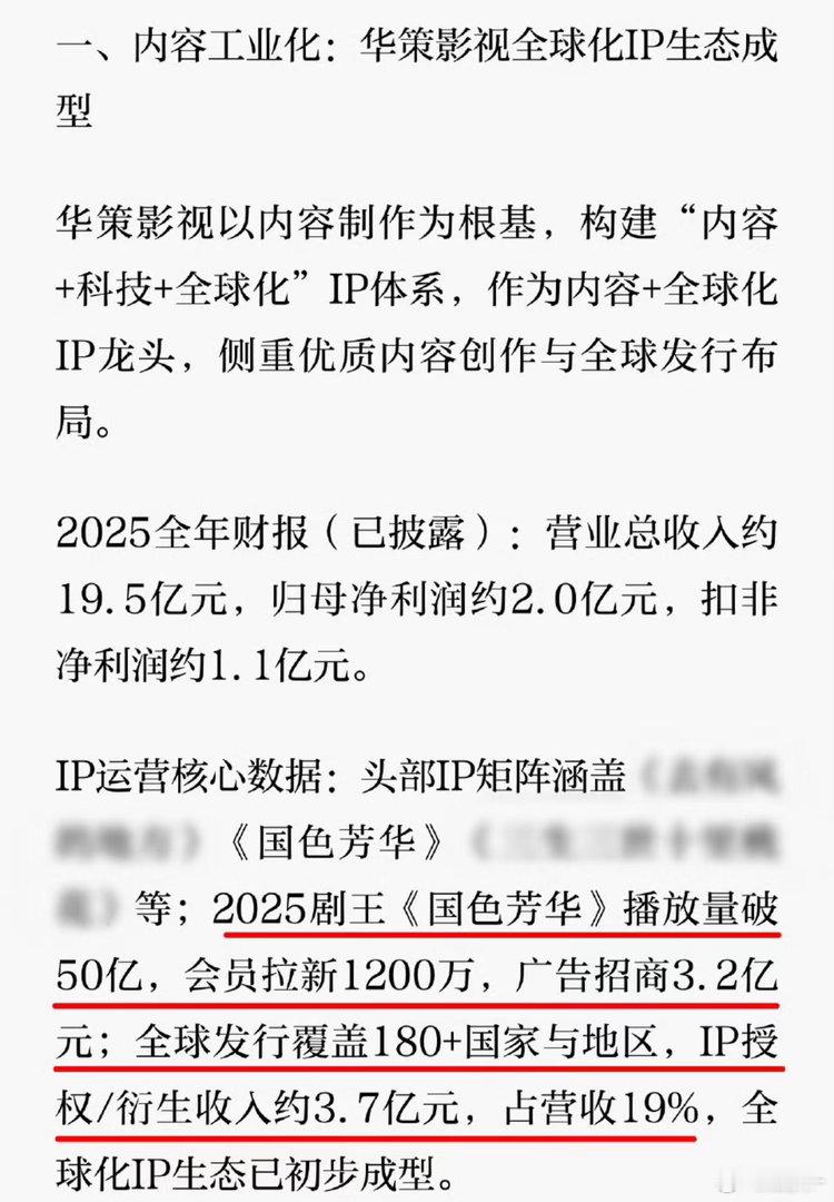 杨紫国色芳华这个变现能力，🥭和华策赢麻了，看在国色芳华给你这么赚钱的份上，给家