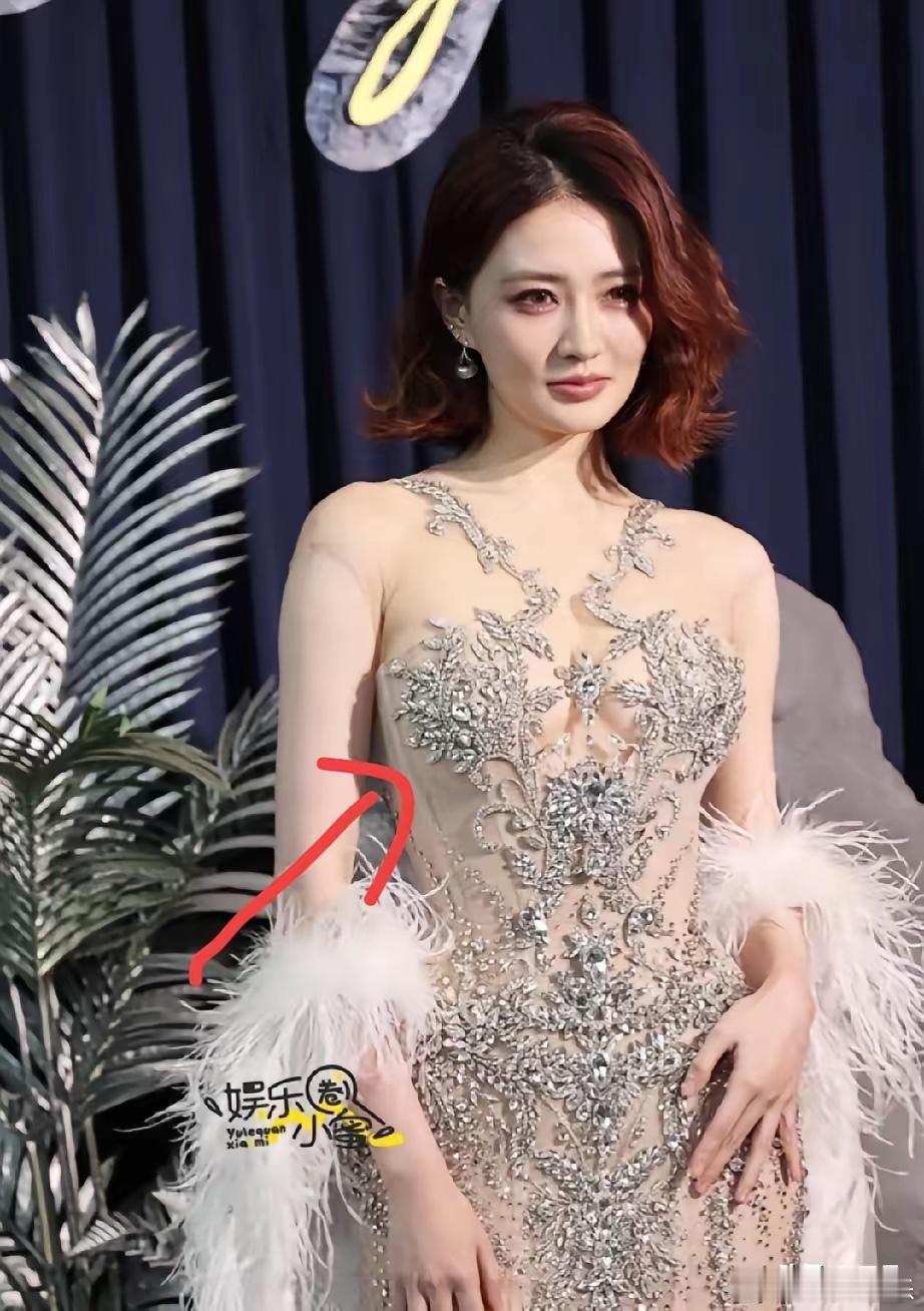 现在最后悔的人，估计就是徐璐了吧。后悔的是，不应该在活动上，穿这样透视效果的礼服