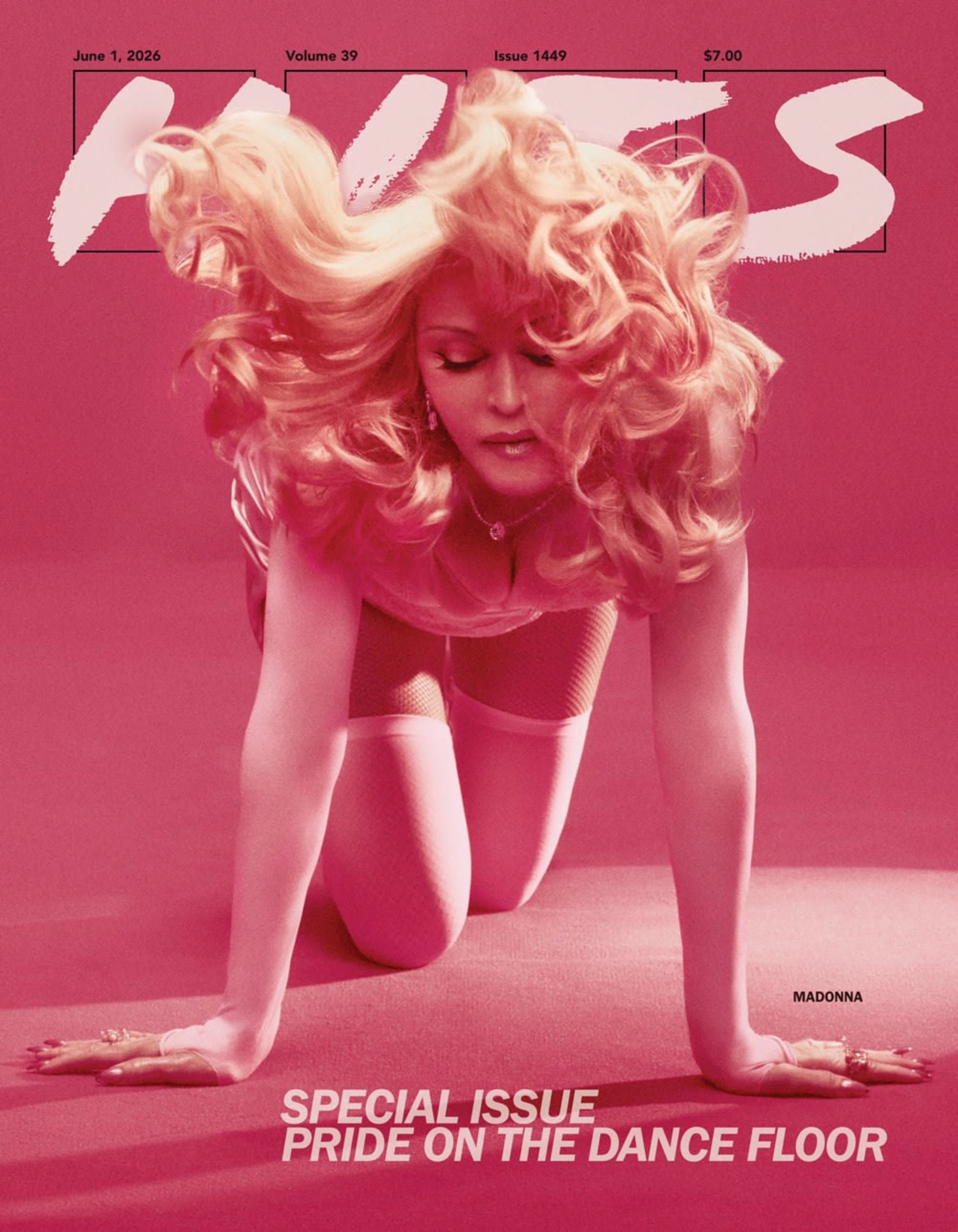 【睛彩视鉴】Madonna 登上 HITSDD 最新封面： 