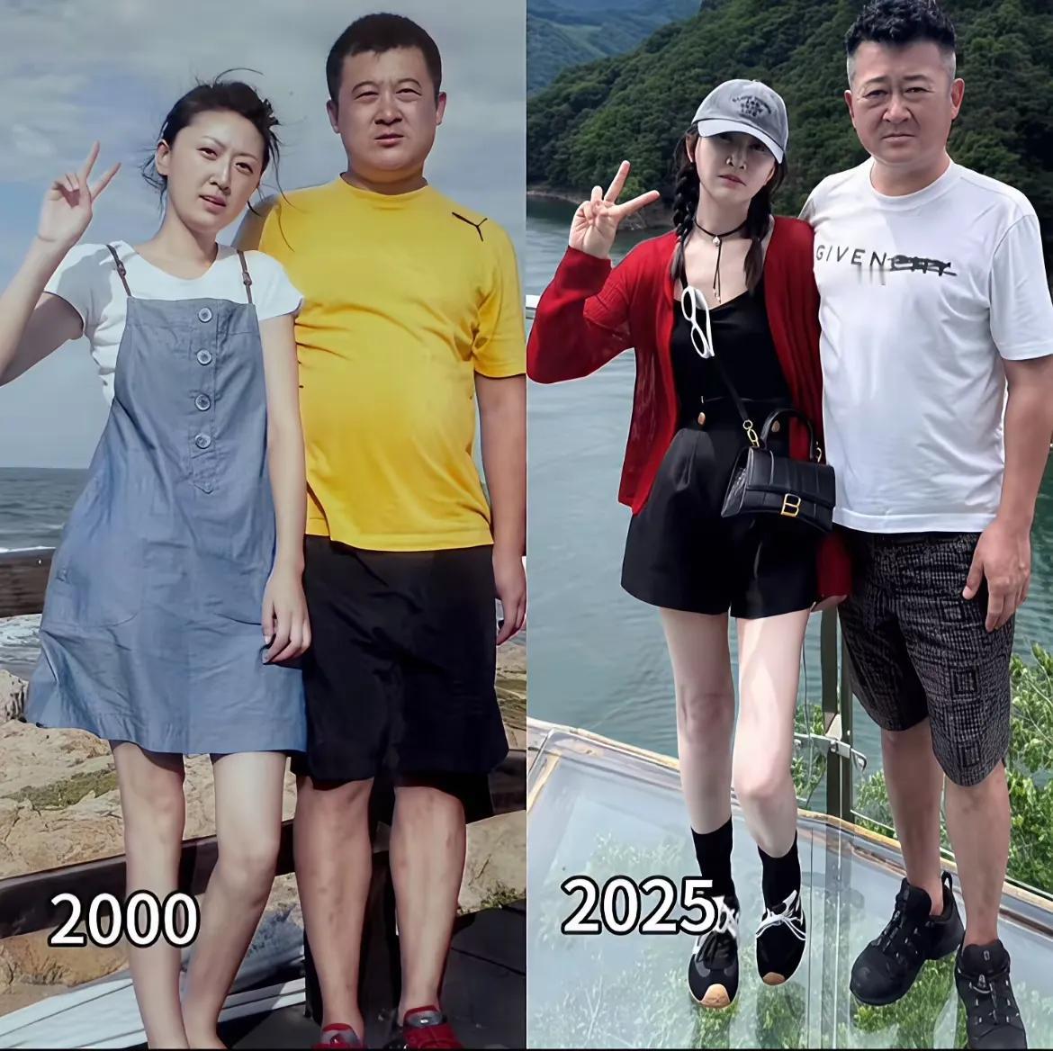网友:
一转眼走过了二十五个春夏秋冬，陪你一起慢慢变老。[捂脸]