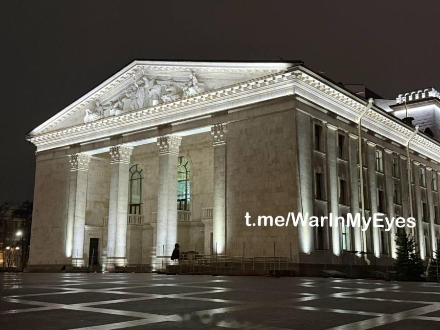 马里乌波尔大剧院已基本完成重建。俄乌冲突 特朗普已终止对乌援助