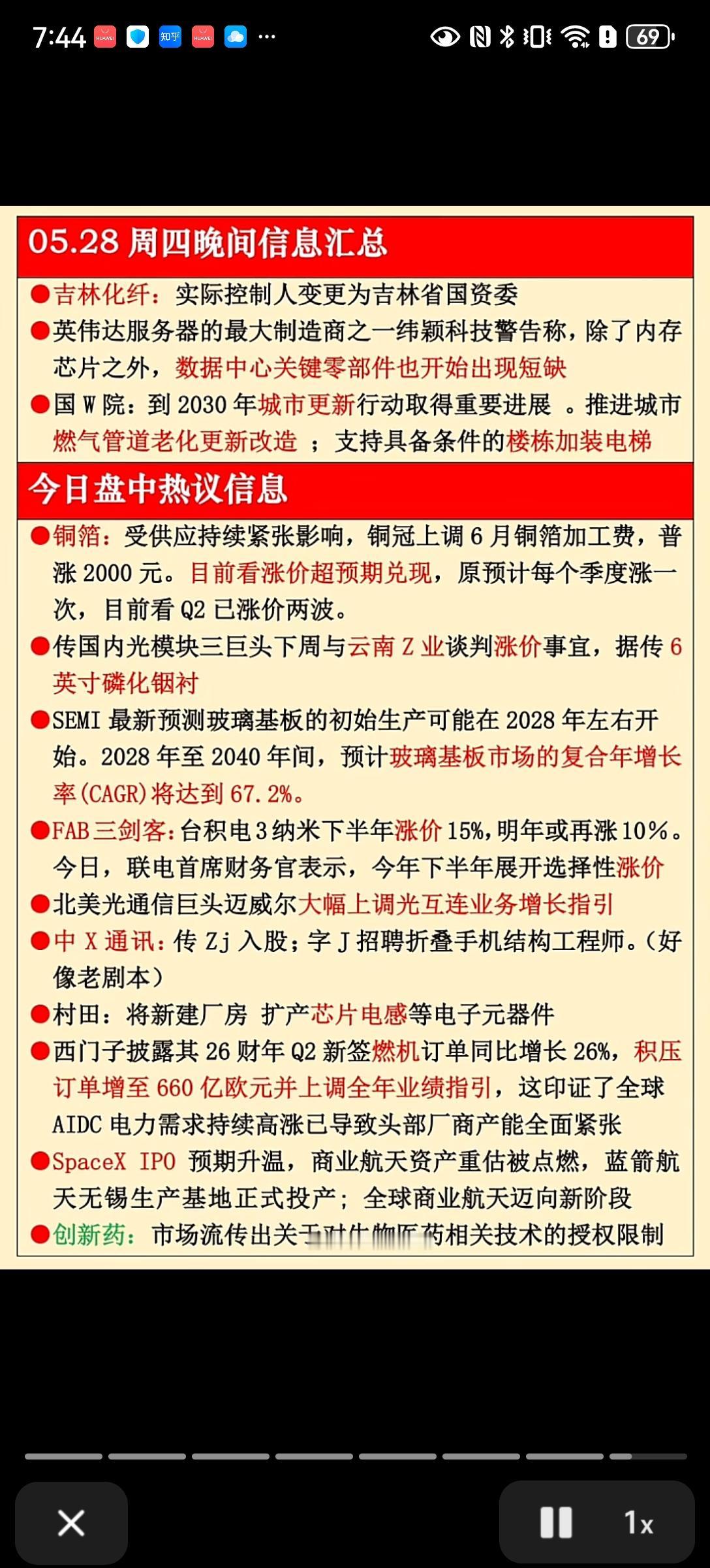 5.28晚间重磅汇总！AI产业链涨价潮全面扩散
 
周四晚间市场消息密集发酵，从