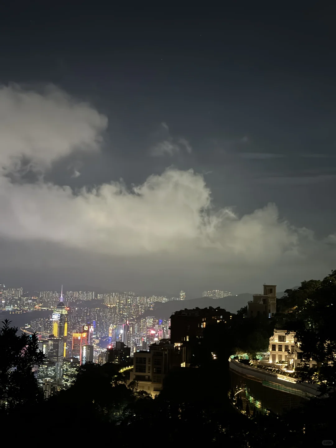为香港的夜景再心动一次