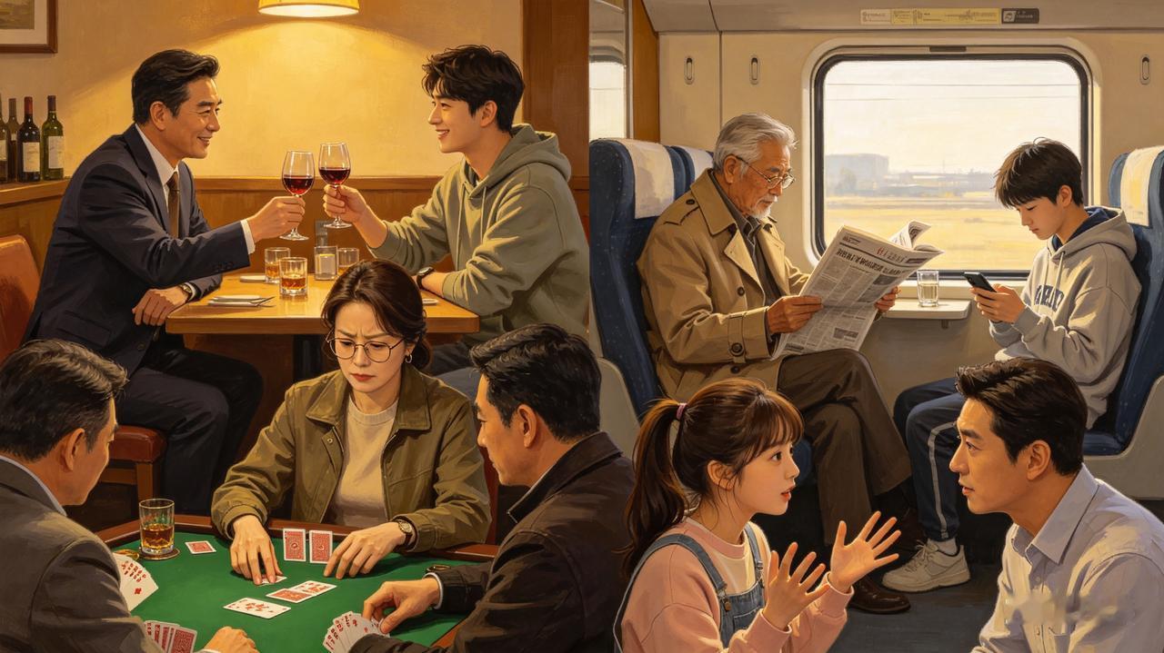 酒、牌、行、谈，最能看清一个人
 想看清一个人，真不用处个三年五载。有时候一顿酒