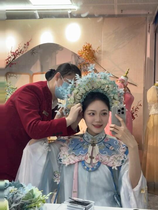 厦门地铁免费换装！！好好看啊😭