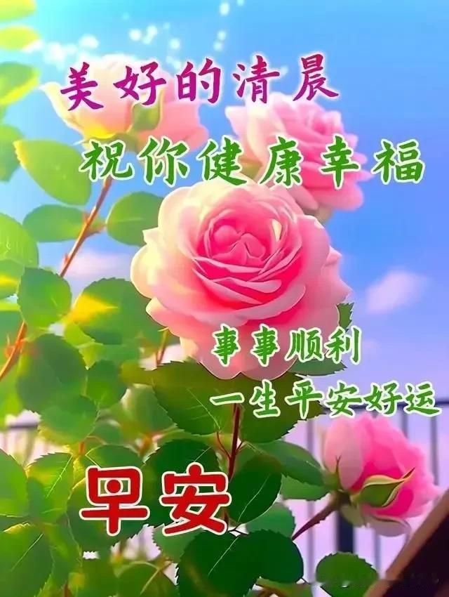 上午好！周四快乐！健康幸福！事事顺心！好运连连！开心每天！🌹[福][祈祷]