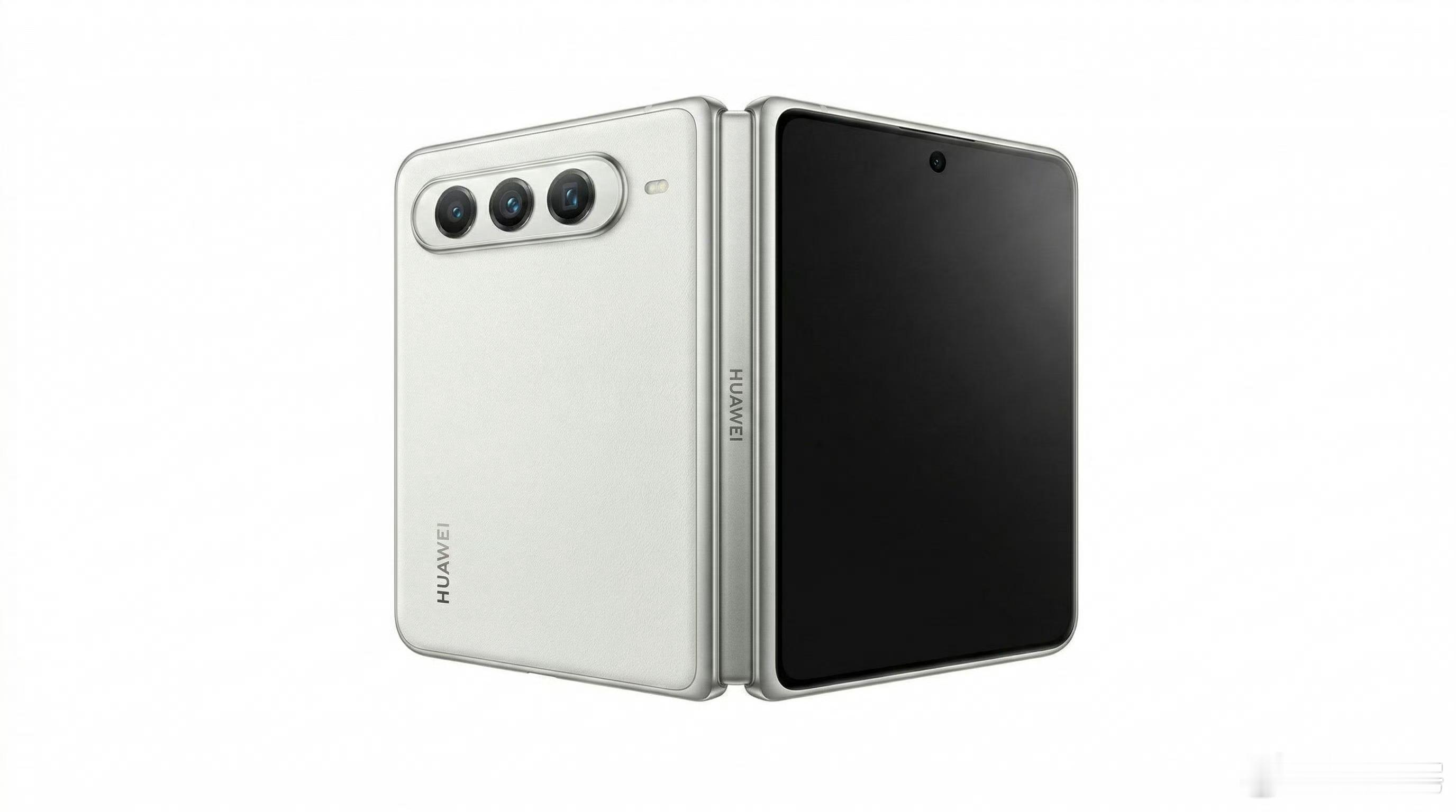 华为PuraXMax曝光太棒了，行业首款横向阔折叠出现了，外屏约5.3英寸，展开