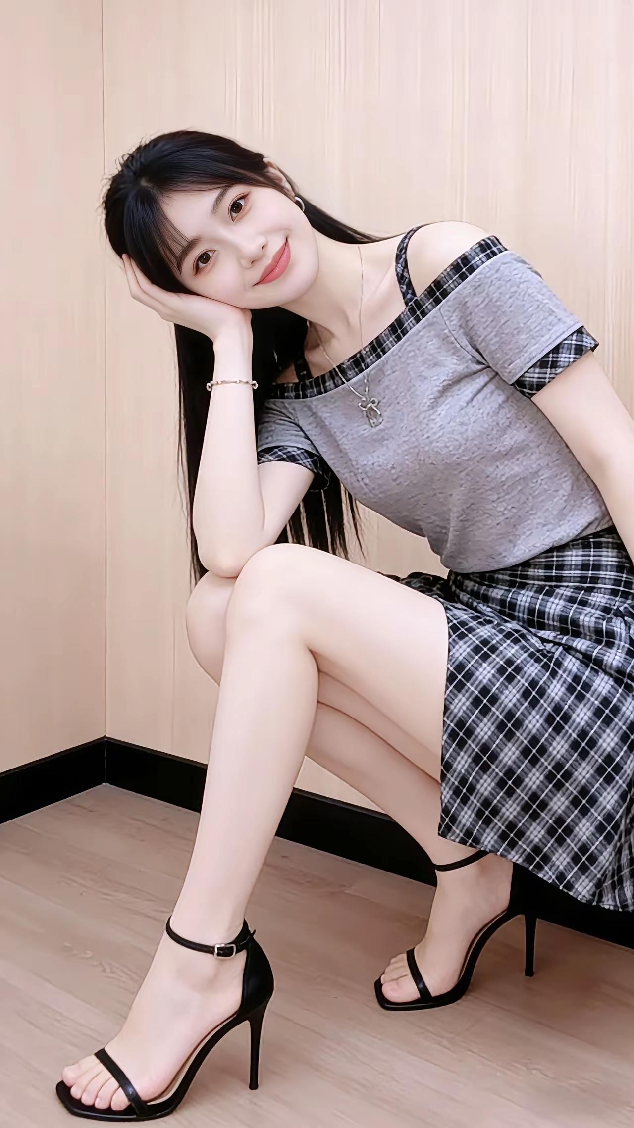 甜美少女风穿搭，优雅气质记录生活，分享美的瞬间