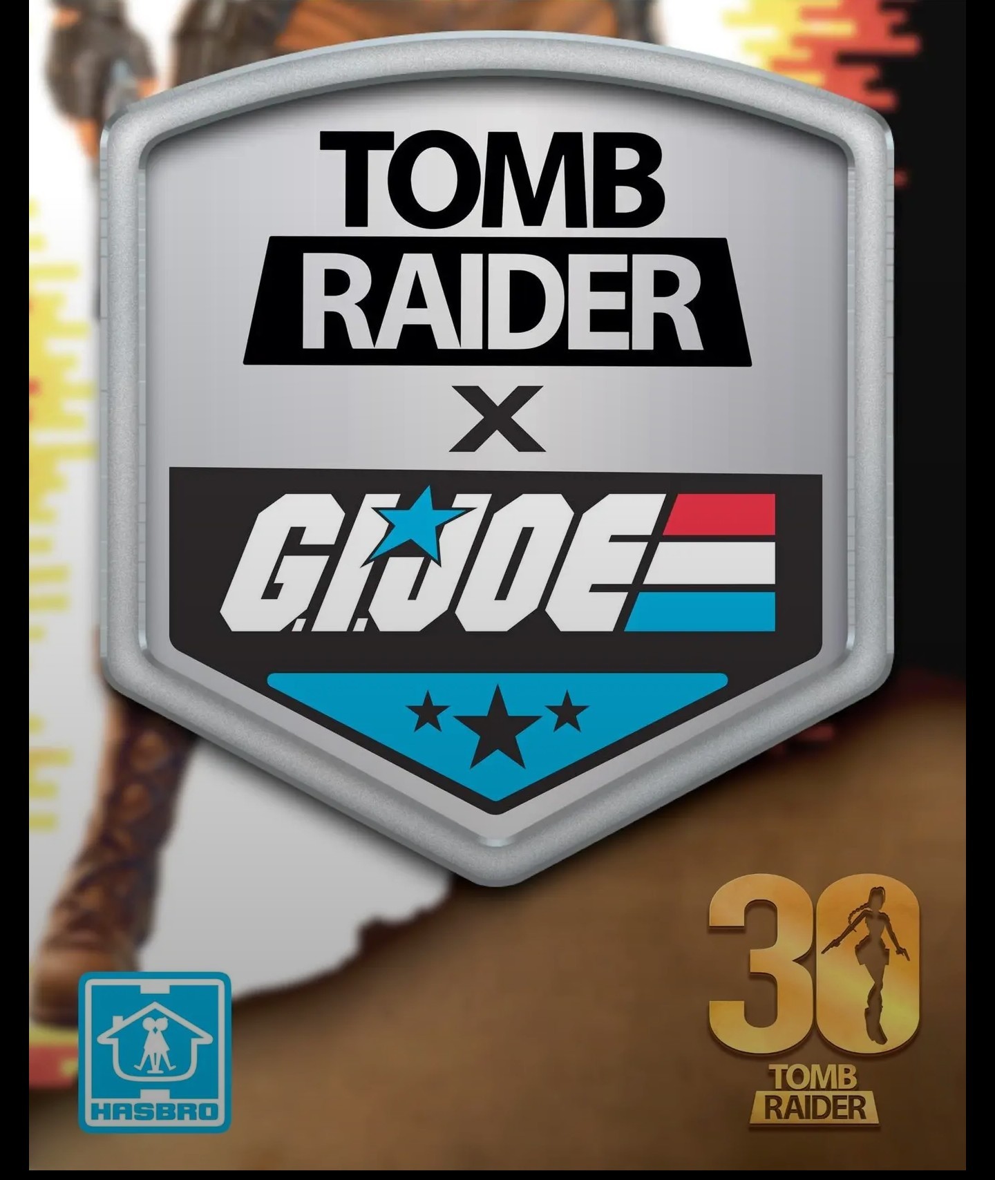 孩之宝新联名公布 Tomb Raider x G.I. Joe 古墓丽影和特种部