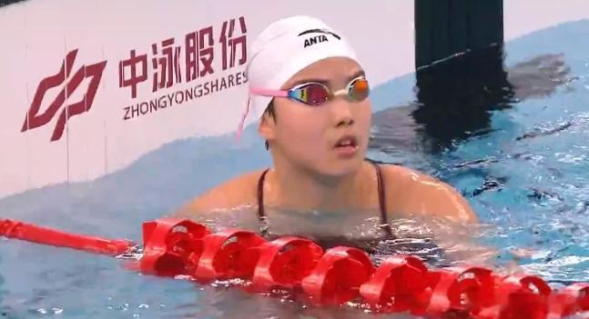 于子迪亚运后首秀卡位晋级 她预赛第6组第4道出发，蝶泳和仰泳前100米一直领先，