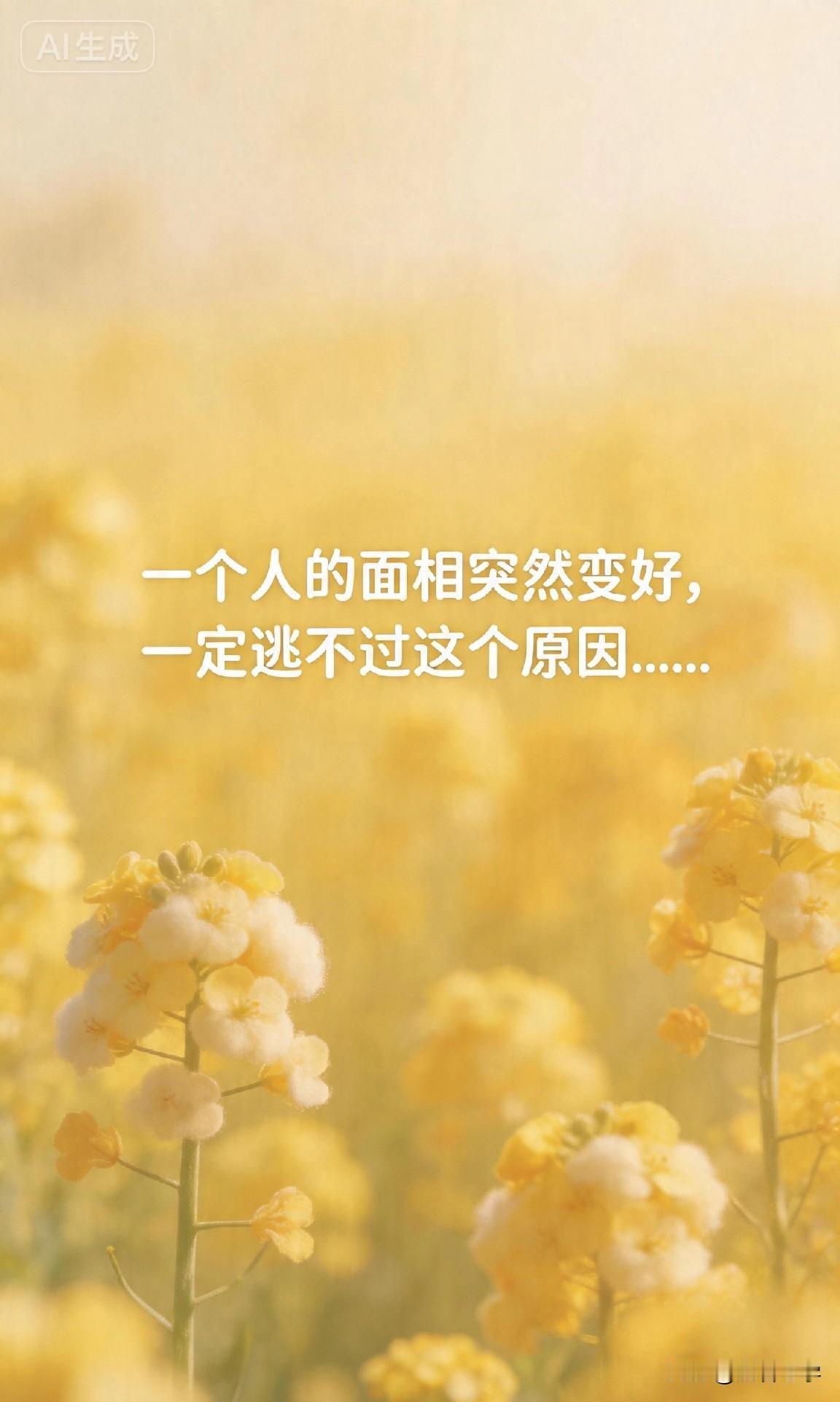 一个人的面相突然变好，一定逃不过这个原因……

你有没有过这种经历？

好久不见